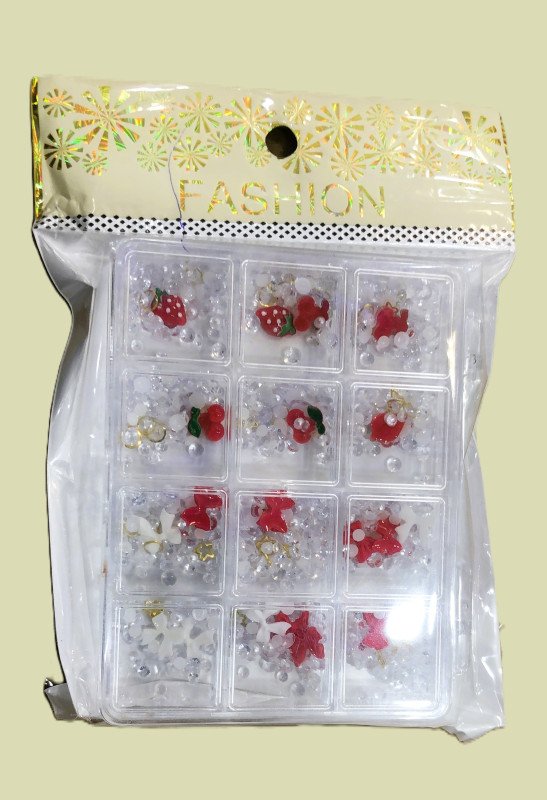 Applique Design Fashion Boule / noeud / Fraise / C d'or